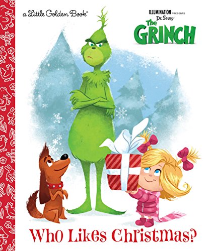 Book Cover Who Likes Christmas? (Illumination's The Grinch) (Little Golden Book)