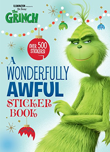 Book Cover A Wonderfully Awful Sticker Book (Illumination's The Grinch) (Illumination Presents Dr. Seuss' the Grinch)