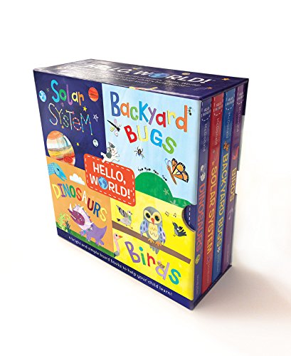 Book Cover Hello, World! Boxed Set: Solar System; Dinosaurs; Backyard Birds; Bugs
