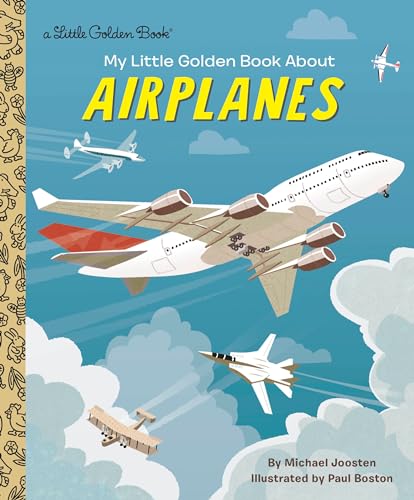 Book Cover My Little Golden Book About Airplanes