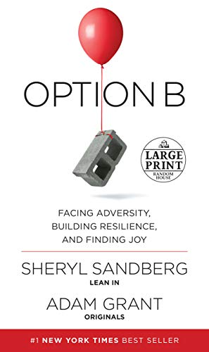 Book Cover Option B: Facing Adversity, Building Resilience, and Finding Joy (Random House Large Print)