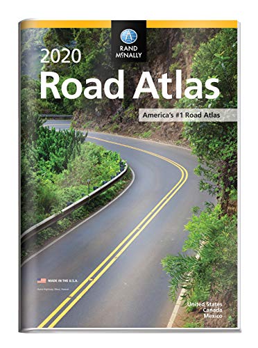 Book Cover Rand McNally 2020 Road Atlas with Protective Vinyl Cover (Rand McNally Road Atlas United States/ Canada/Mexico (GIFT EDITION))