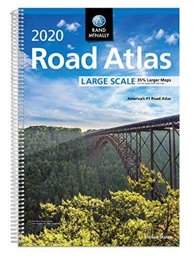Book Cover Rand McNally 2020 Large Scale Road Atlas