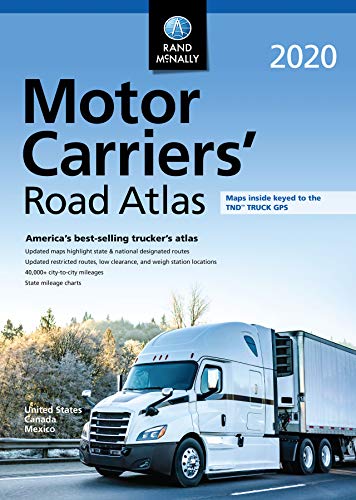 Book Cover Rand McNally 2020 Motor Carriers' Road Atlas