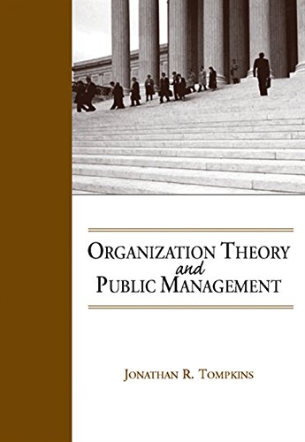 Book Cover Organization Theory and Public Management