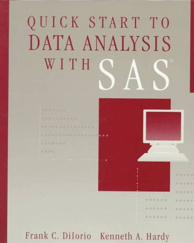 Book Cover Quick Start to Data Analysis with SAS