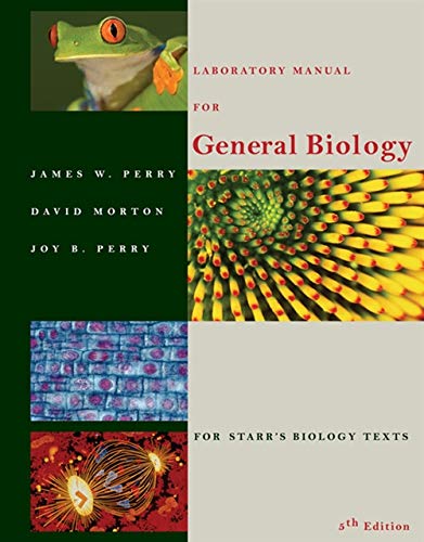 Book Cover Laboratory Manual for General Biology