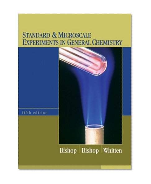 Book Cover Standard and Microscale Experiments in General Chemistry