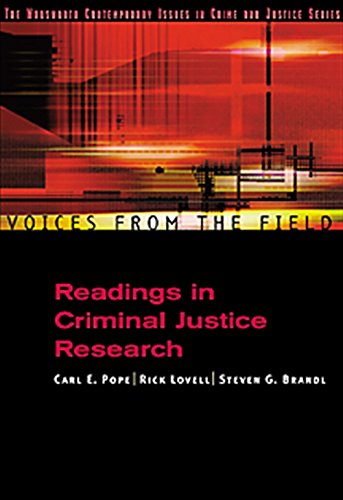 Book Cover Voices from the Field: Readings in Criminal Justice Research (Criminal Justice Series)