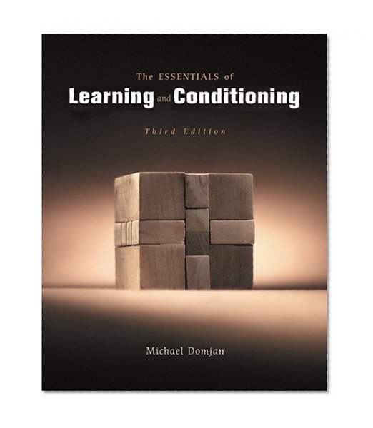 Book Cover The Essentials of Conditioning and Learning