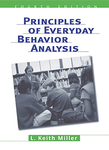 Book Cover Principles of Everyday Behavior Analysis (with Printed Access Card)