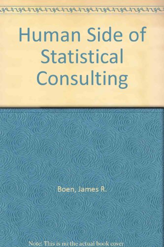 Book Cover Human Side of Statistical Consulting