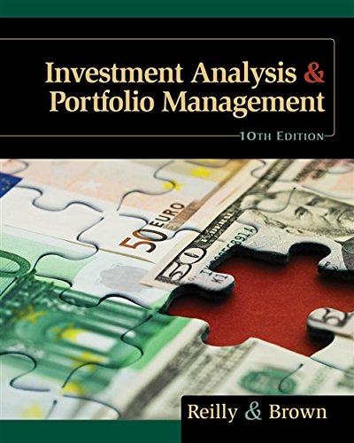 Book Cover Investment Analysis and Portfolio Management