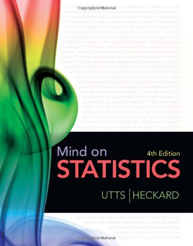 Book Cover Mind on Statistics, 4th Edition
