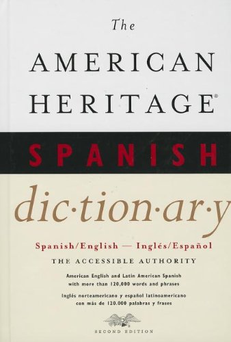 Book Cover The American Heritage Spanish Dictionary: Spanish/English, Ingles/Espanol