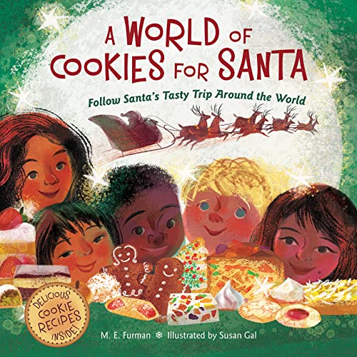 Book Cover A World of Cookies for Santa: Follow Santa's Tasty Trip Around the World