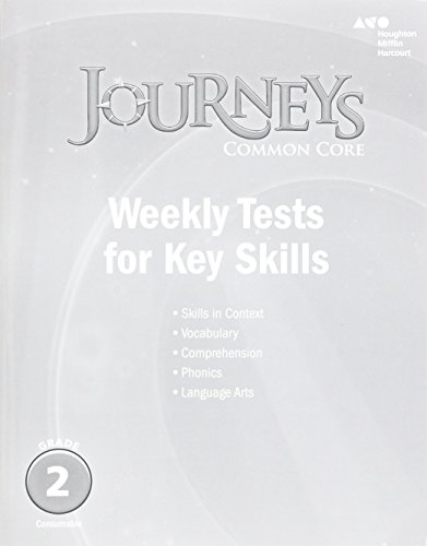 Book Cover Journeys: Common Core Weekly Assessments Grade 2