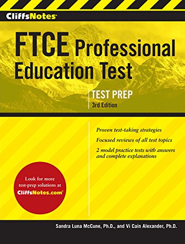 Book Cover CliffsNotes FTCE Professional Education Test, 3rd Edition (CliffsNotes (Paperback))