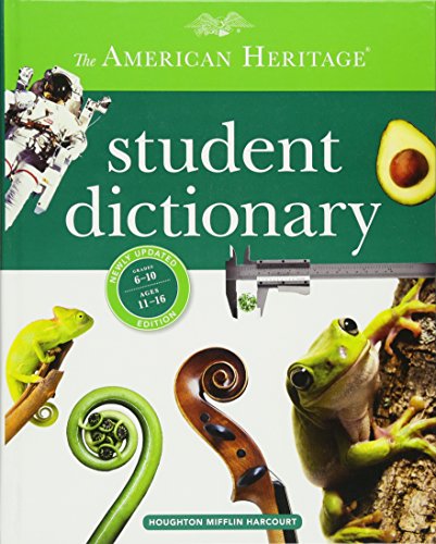 The American Heritage Student Dictionary