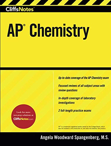 Book Cover CliffsNotes AP Chemistry (CliffsNotes (Paperback))