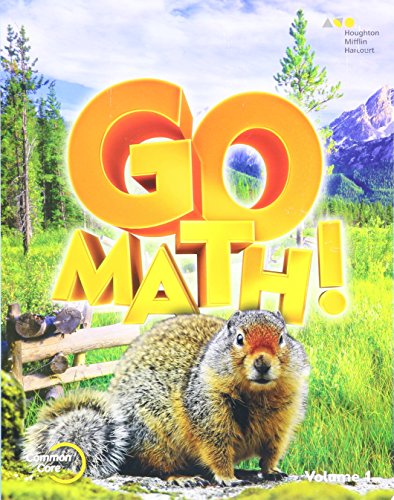 Book Cover Go Math!: Student Edition Volume 1 Grade 4 2015
