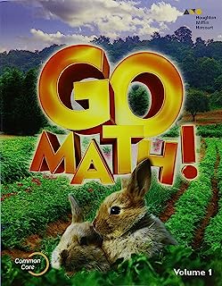 Book Cover GO Math!: Student Edition Set Grade K 2015