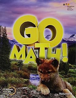 Book Cover GO Math!: Student Edition Set Grade 1 2015