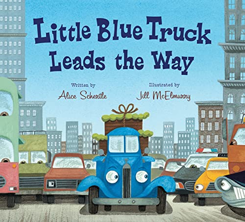Book Cover Little Blue Truck Leads the Way board book