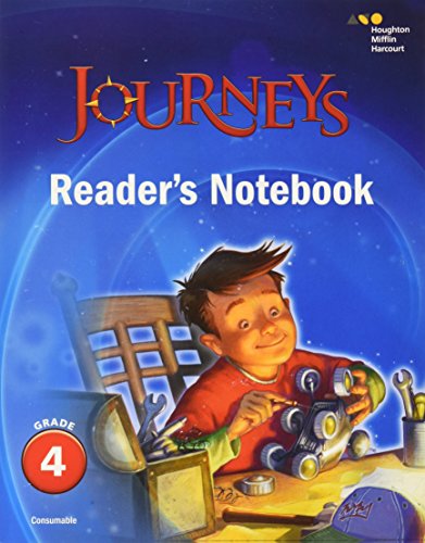 Book Cover Journeys: Reader's Notebook Grade 4