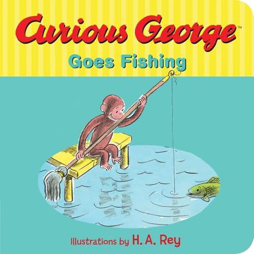 Book Cover Curious George Goes Fishing
