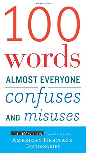 Book Cover 100 Words Almost Everyone Confuses and Misuses