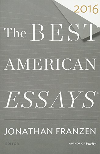 Book Cover Best American Essays 2016 (The Best American Series ®)