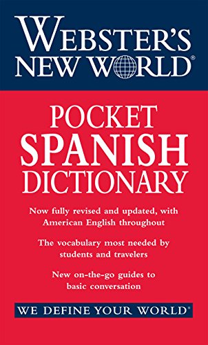 Book Cover Webster's New World Pocket Spanish Dictionary