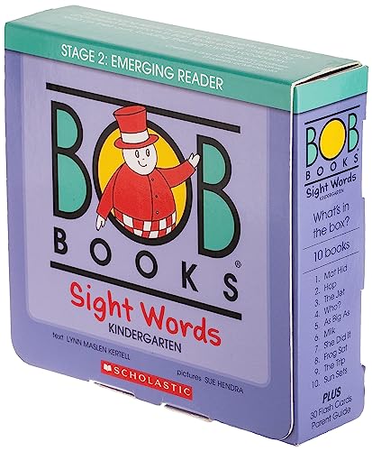 Book Cover Bob Books Sight Words: Kindergarten