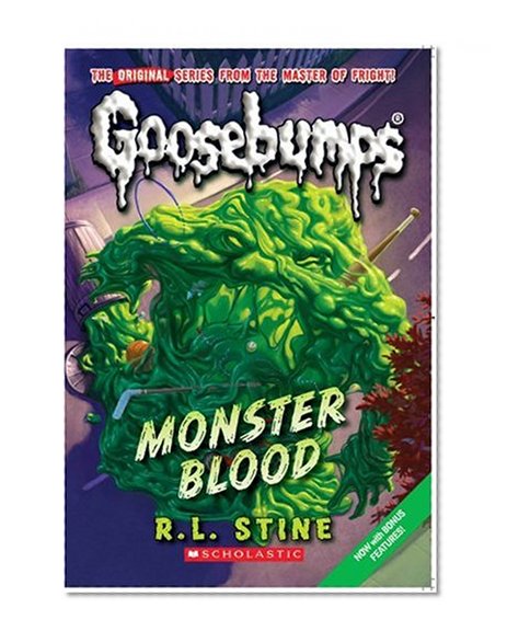 Book Cover Monster Blood (Classic Goosebumps #3)