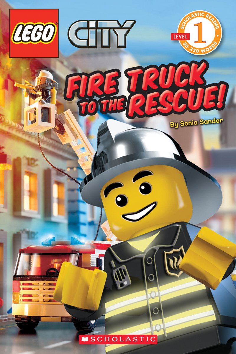 Book Cover Fire Truck to the Rescue! (LEGO City, Scholastic Reader: Level 1)
