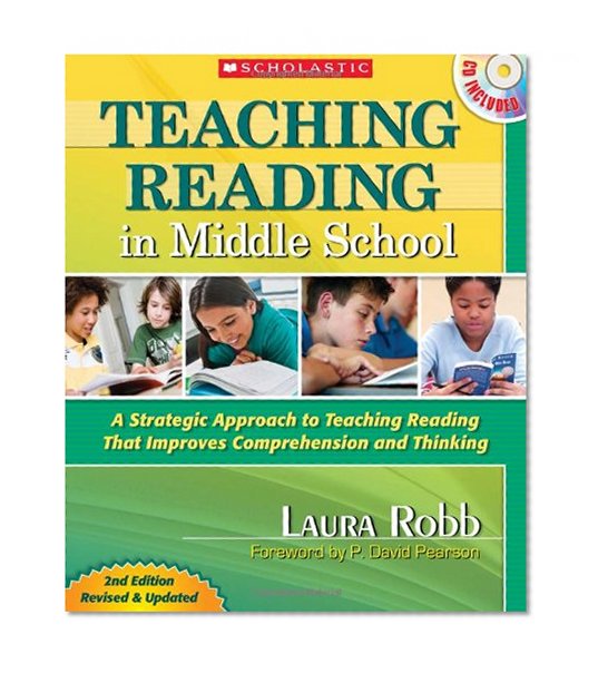 Book Cover Teaching Reading in Middle School: 2nd Edition: A Strategic Approach to Teaching Reading That Improves Comprehension and Thinking
