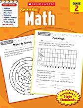 Book Cover Scholastic Success with Math, Grade 2