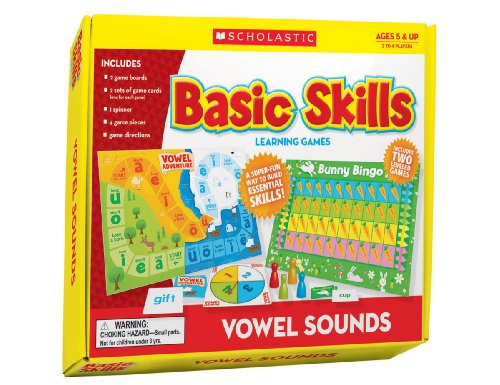 Scholastic TF7511 Basic Skills Learning Games