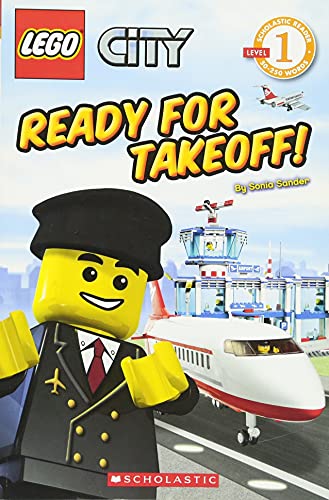 Book Cover Ready for Takeoff! (LEGO City, Scholastic Reader, Level 1)