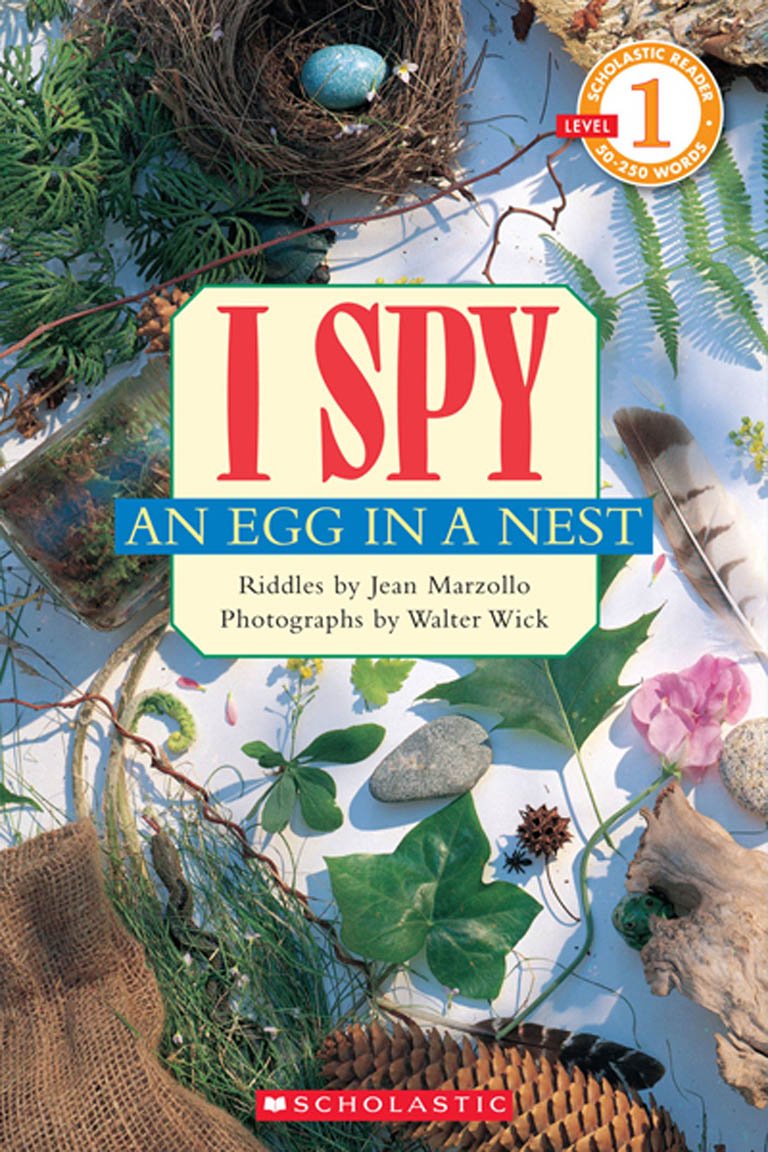 Book Cover I Spy an Egg in a Nest (Scholastic Reader, Level 1)