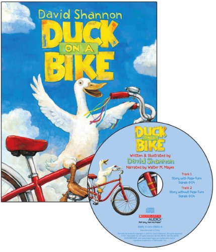 Book Cover Duck on a Bike (Read Along Book & CD)