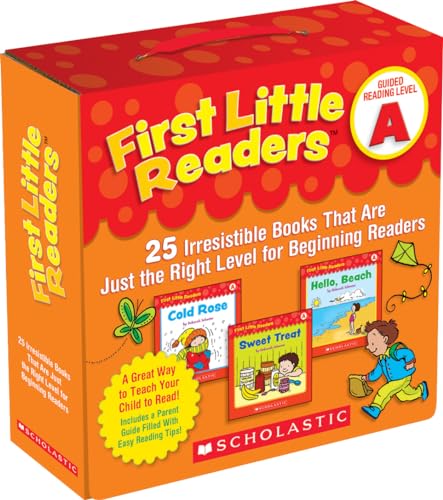 Book Cover First Little Readers Parent Pack: Guided Reading Level A: 25 Irresistible Books That Are Just the Right Level for Beginning Readers