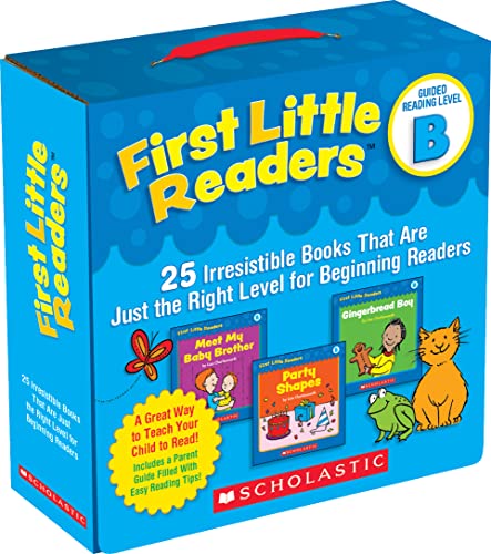 Book Cover First Little Readers Parent Pack: Guided Reading Level B: 25 Irresistible Books That Are Just the Right Level for Beginning Readers