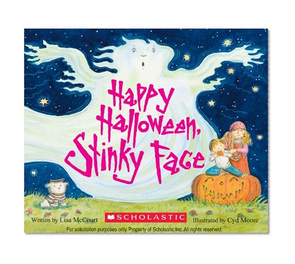 Book Cover Happy Halloween, Stinky Face