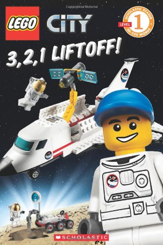 Book Cover LEGO City: 3, 2, 1, Liftoff! (Level 1)