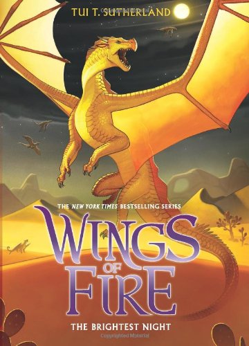 Book Cover The Brightest Night (Wings of Fire #5) (5)