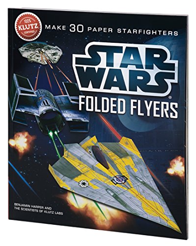 Book Cover Klutz Star Wars Folded Flyers: Make 30 Paper Starfighters Craft Kit