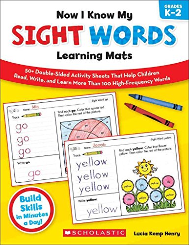 Now I Know My Phonics Learning Mats: 50+ Double-Sided Activity Sheets That Help Children Learn and Master Key Phonics Skills