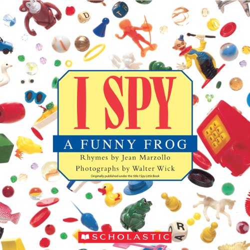 Book Cover I Spy a Funny Frog